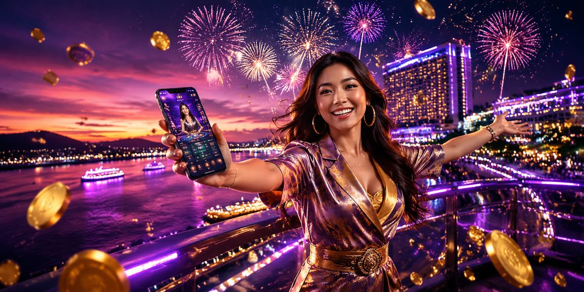 Pemain menggunakan telefon mudah alih untuk permainan meja g100 di Kota Kinabalu Sabah